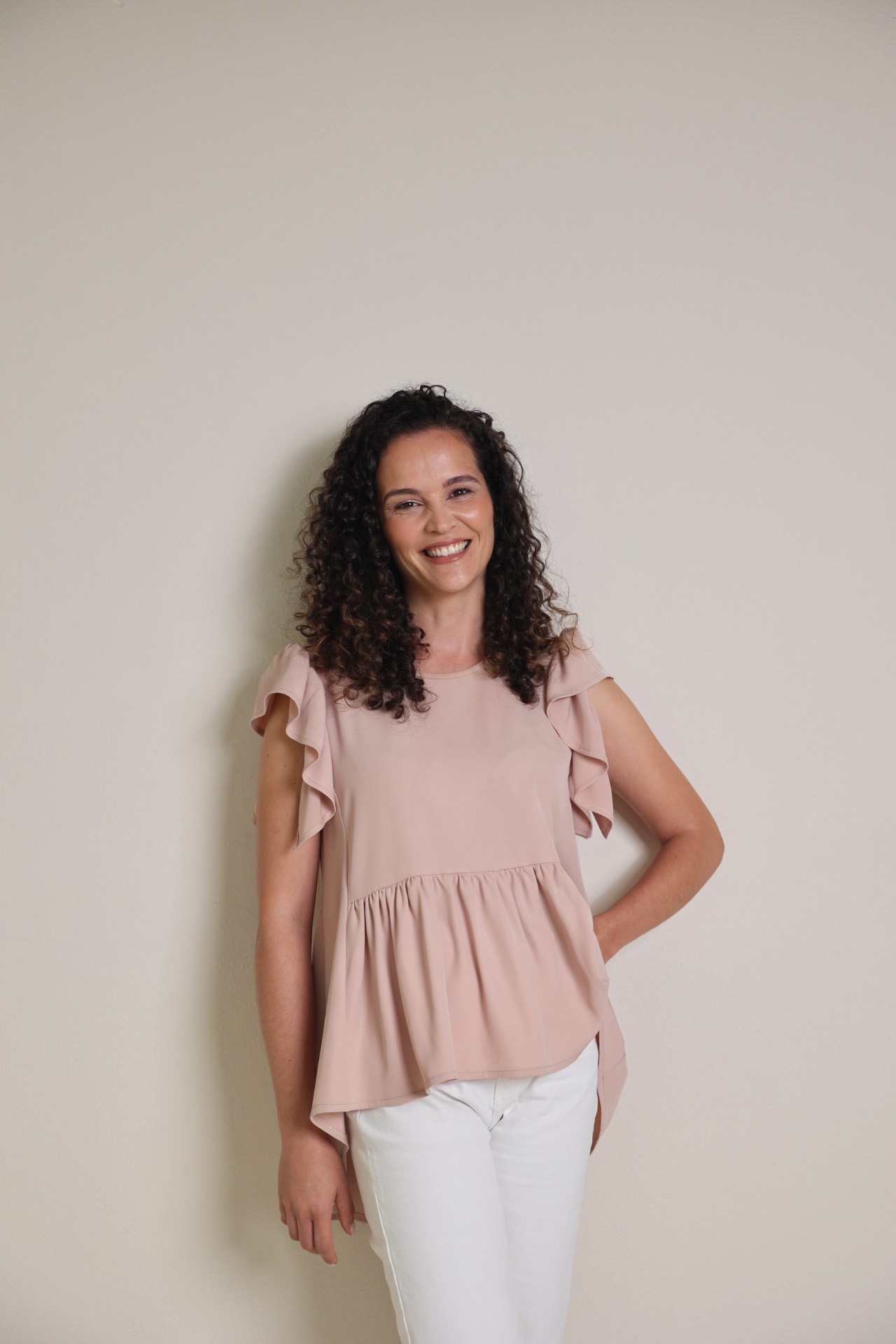 Retrato da Dr.ª Ana Luísa Sarabando, fisioterapeuta pediátrica